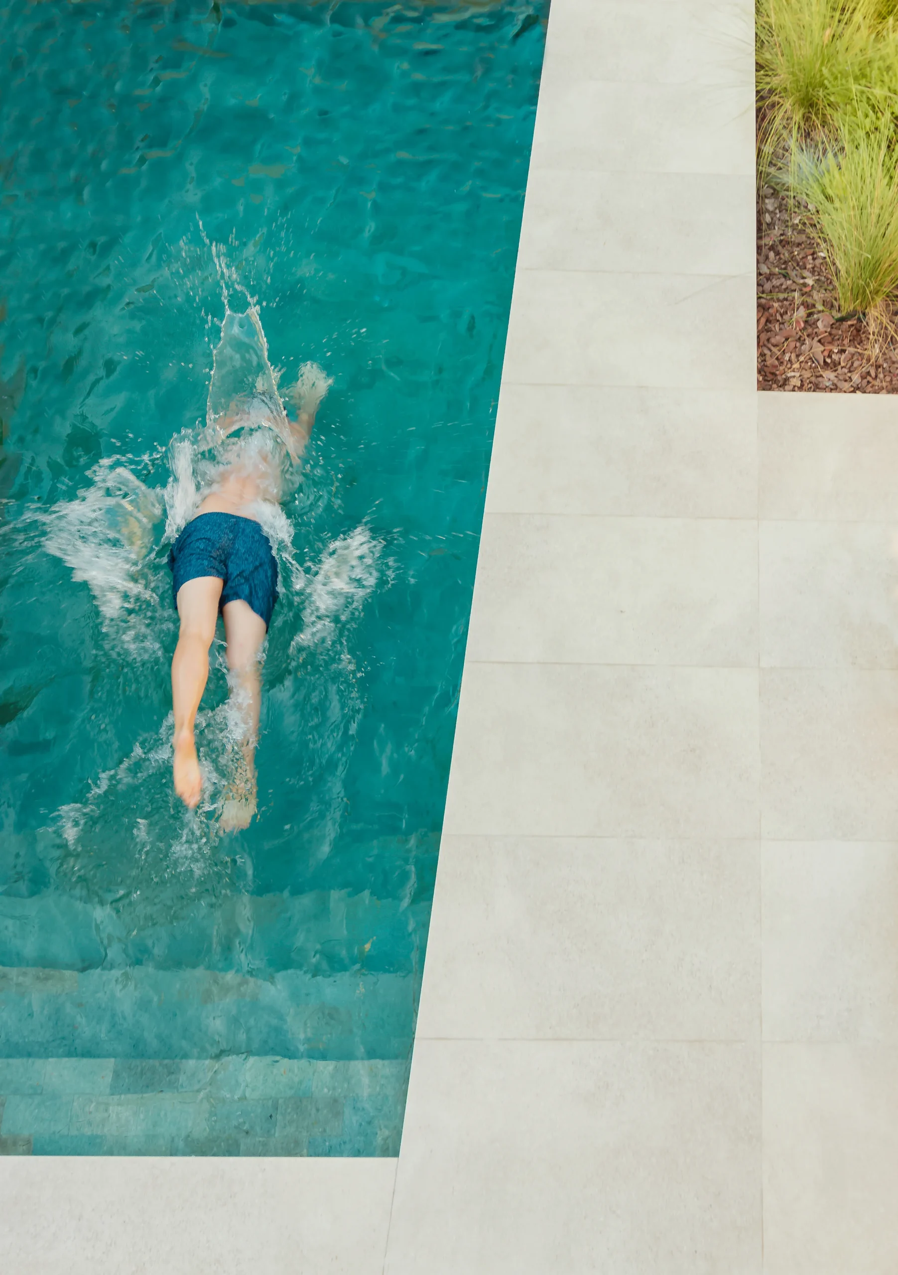 diseño jardín piscina arquitectos